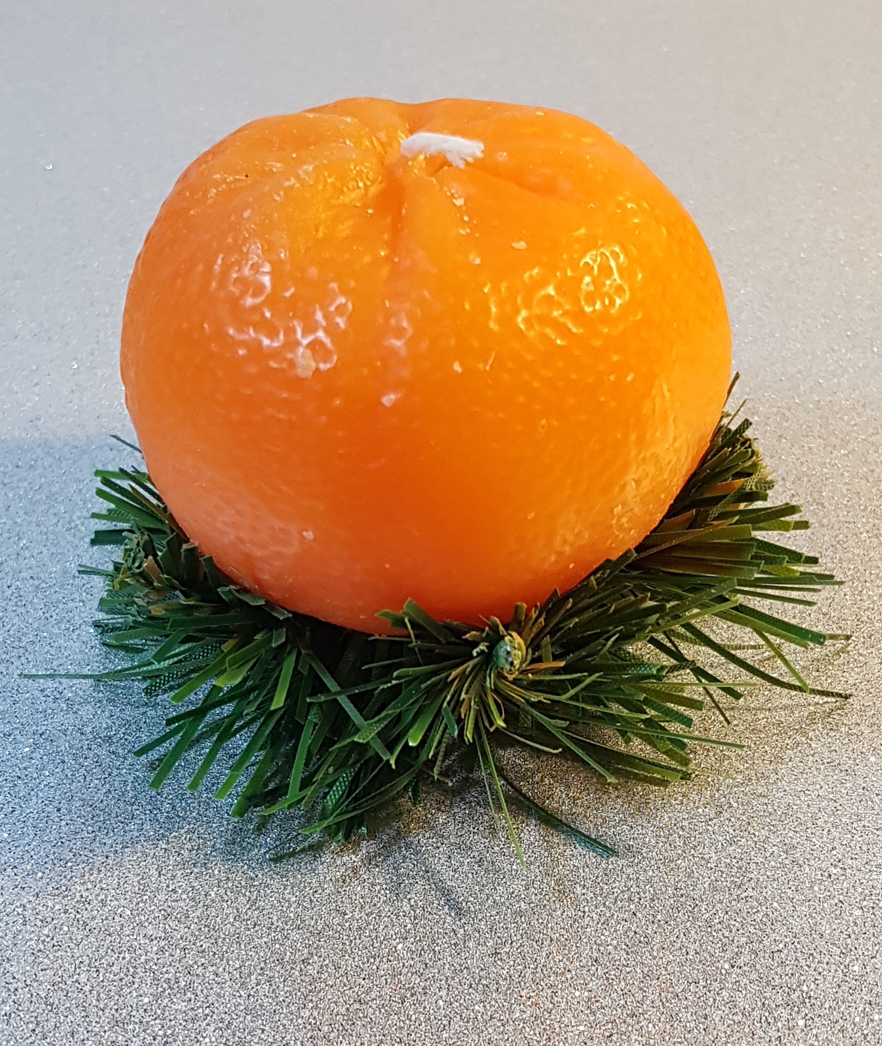 Фотография покупателя товара Свеча новогодняя "Апельсин средний" - Фото 28
