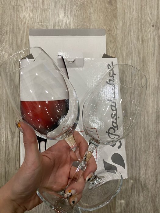Фотография покупателя товара Набор стеклянных бокалов для вина Classique, 630 мл, 2 шт - Фото 3