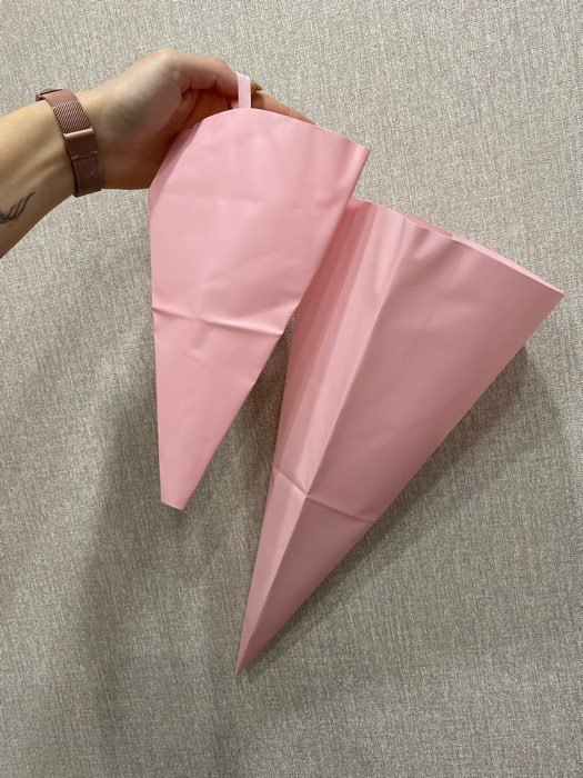 Фотография покупателя товара Кондитерский мешок Доляна «Алирио», 45,5×25,5 см, цвет розовый - Фото 3