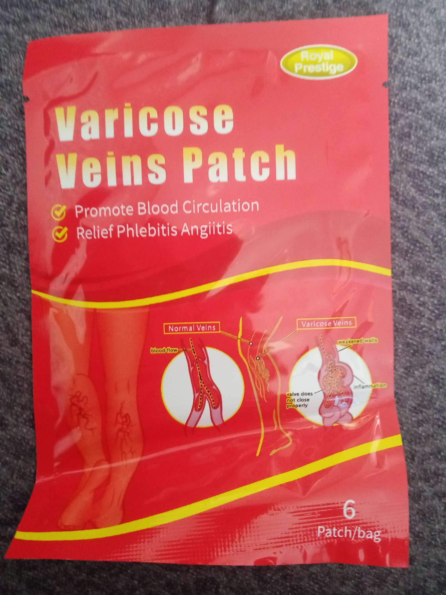 Фотография покупателя товара Патчи от варикоза, 6 шт - Фото 3