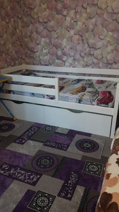 Фотография покупателя товара Ящики выкатные 2 шт, к кровати Сева, 1600х800, Белый - Фото 15