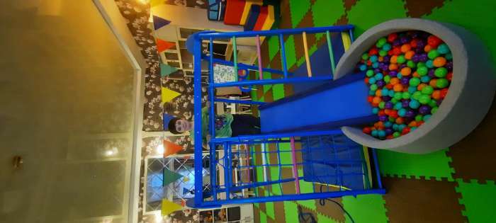 Фотография покупателя товара Детский спортивный комплекс ZABIAKA Super Champion, цвет фисташка - Фото 3