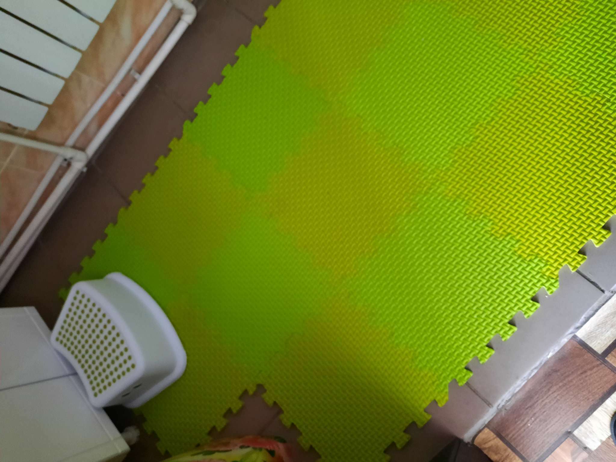 Фотография покупателя товара Модульный массажный коврик ОРТОДОН «Трава», 1 модуль, жесткий, цвет МИКС - Фото 1