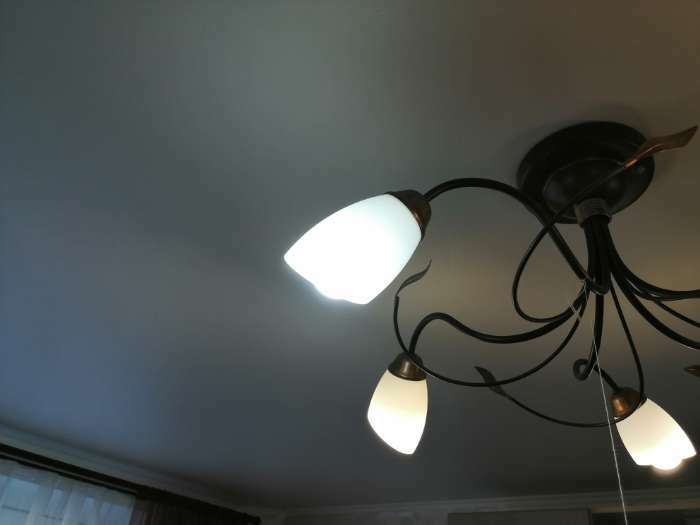 Фотография покупателя товара Лампа светодиодная, 13W 230V E14 6400K G45, SBG4513 - Фото 3