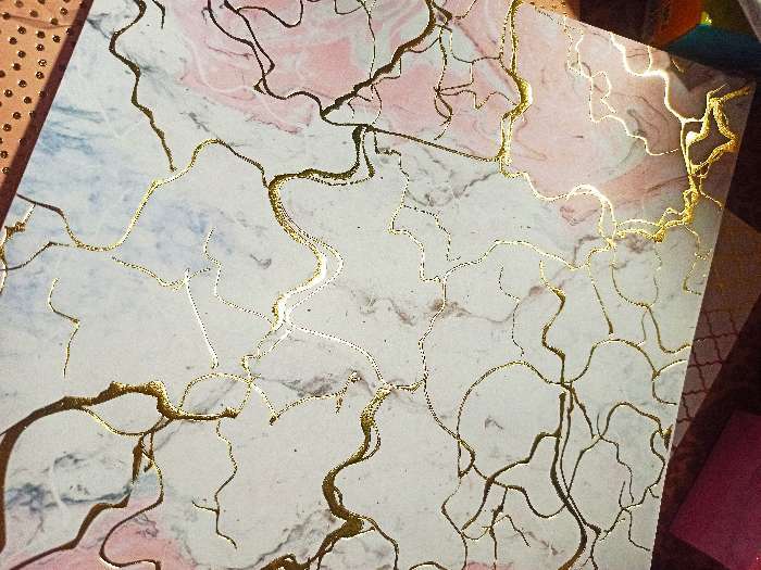 Фотография покупателя товара Набор бумаги для скрапбукинга с фольгированием «Розовые облака», 10 листов 30.5 × 30.5 см - Фото 9