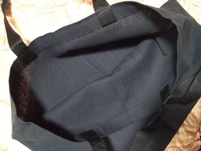 Фотография покупателя товара Сумка-шопер, отдел без молнии, без подкладки, цвет чёрный - Фото 1