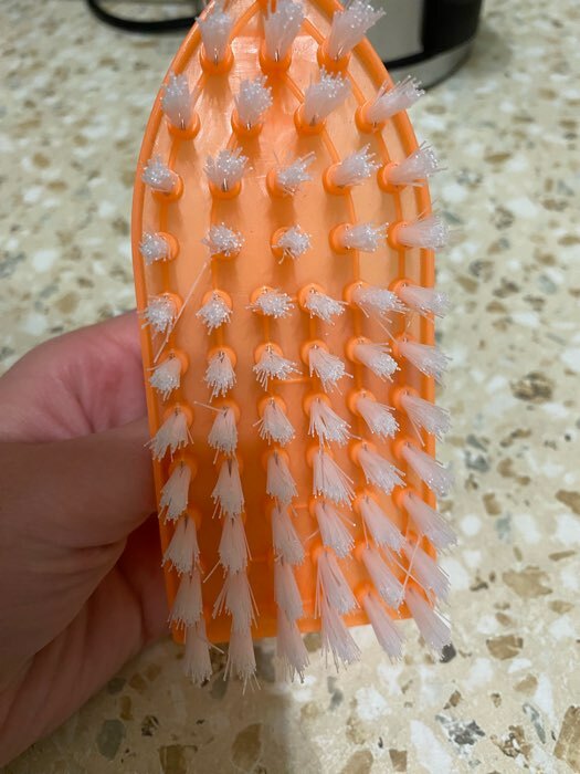 Фотография покупателя товара Щётка - утюжок для уборки Доляна, 12.5×5.5×5 см, МИКС - Фото 4