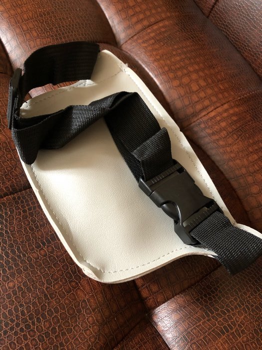 Фотография покупателя товара Сумка поясная, отдел на молнии, цвет серый - Фото 4