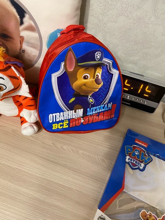 Фотография покупателя товара Детский набор рюкзак + пенал, Гончик, Щенячий патруль