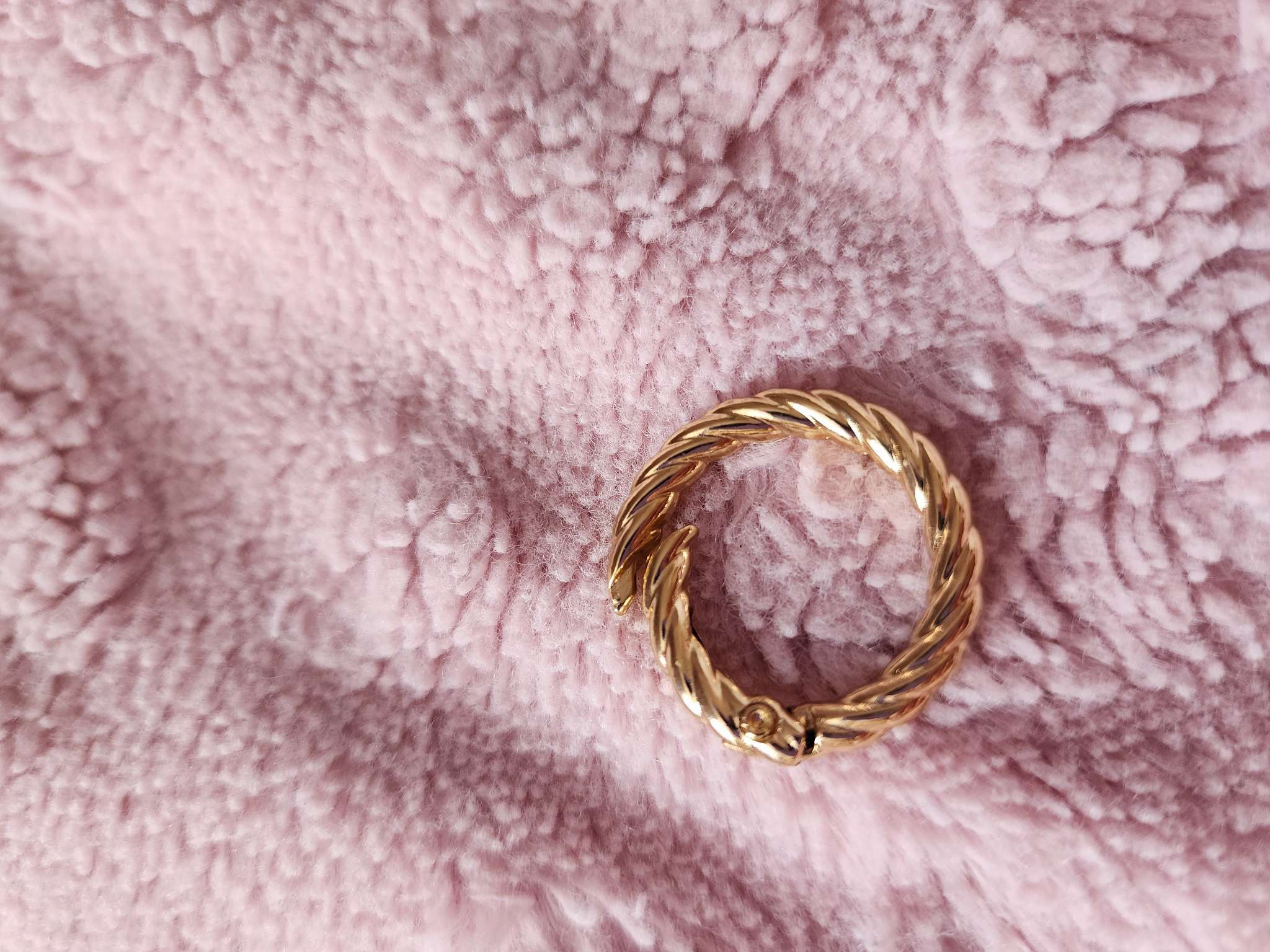 Фотография покупателя товара Кольцо-карабин, плетёное, d = 20/28, толщина - 4 мм, 5 шт., цвет серебряный - Фото 2