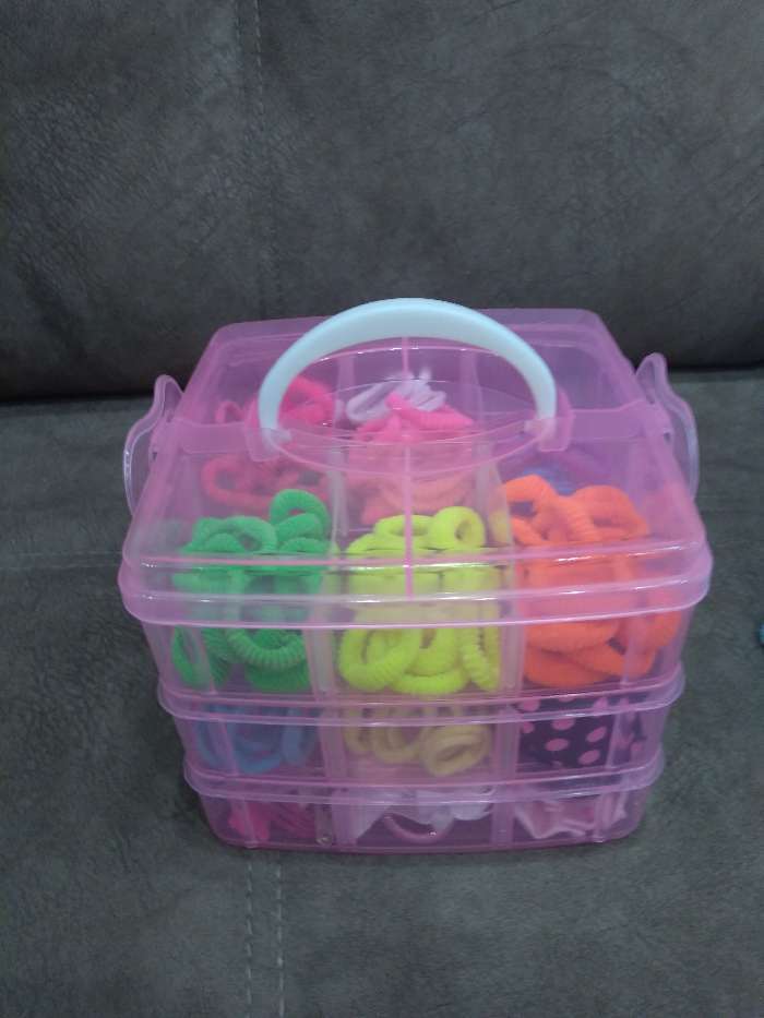 Фотография покупателя товара Органайзер для хранения, пластик, 6 ячеек, 15×15×5 см, цвет МИКС - Фото 13