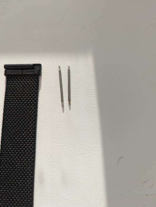 Фотография покупателя товара Ремешок для часов «Соломон», 22 мм, металл, длина 22 см, чёрный - Фото 8