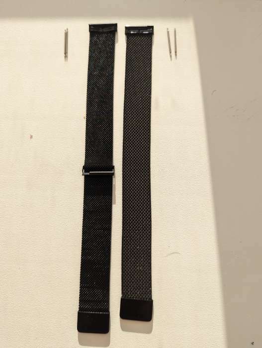 Фотография покупателя товара Ремешок для часов «Соломон», 22 мм, металл, длина 22 см, чёрный - Фото 9