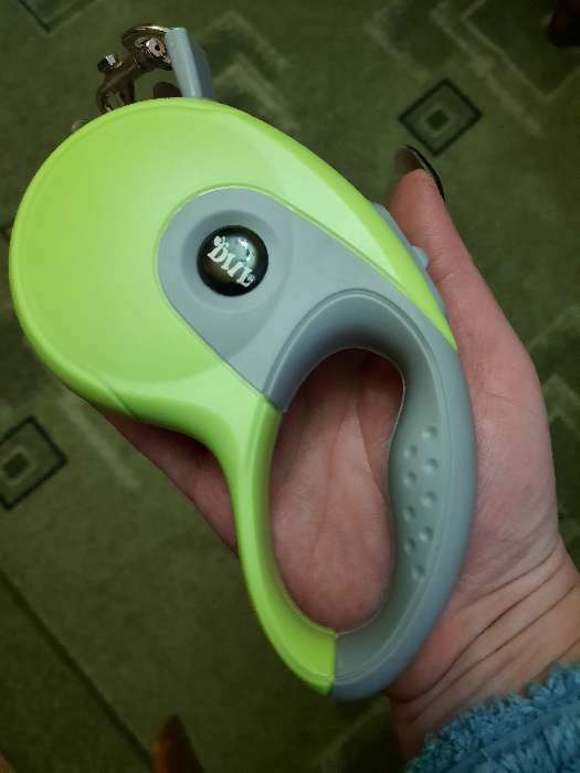 Фотография покупателя товара Рулетка DIIL, 3 м, до 10 кг, лента, прорезиненная ручка, зеленая с серым
