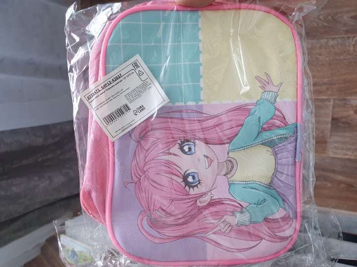 Фотография покупателя товара Сумка детская для девочки через плечо «Крольчонок» 17×13×5 см - Фото 3