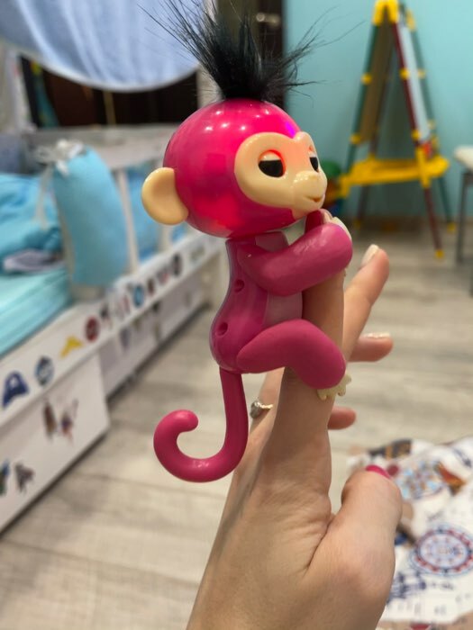 Фотография покупателя товара Музыкальная игрушка «Мартышка» Lucky Monkey, закрывает глаза, работает от батареек, МИКС - Фото 1