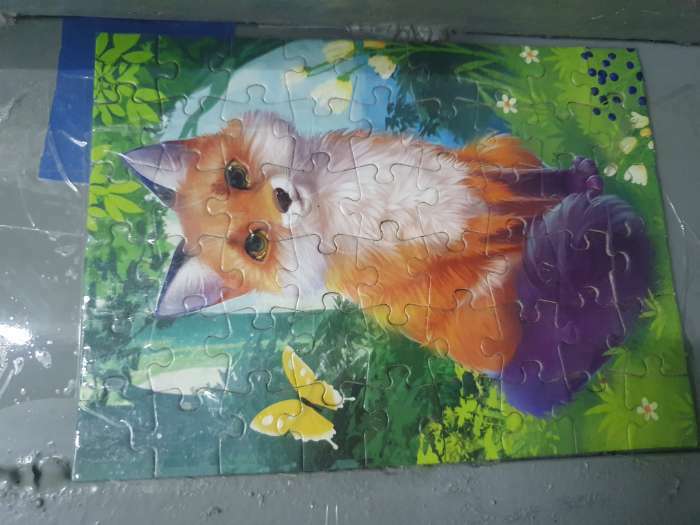 Фотография покупателя товара Пазл детский «Лиса», 54 элемента - Фото 1