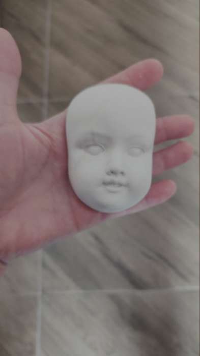 Фотография покупателя товара Молд силикон "Лицо младенца" №28 8,8х6,1х3,5 см - Фото 4