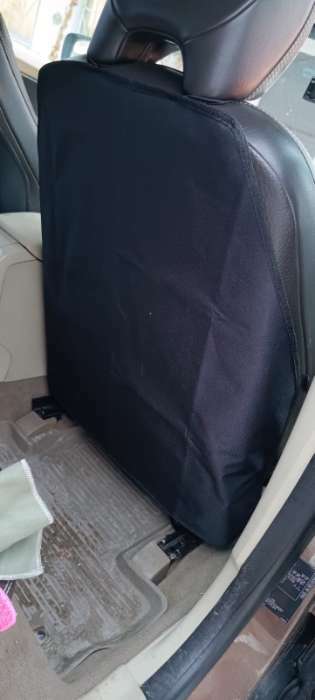 Фотография покупателя товара Защитная накидка на переднее сиденье, XXL, чёрный - Фото 2
