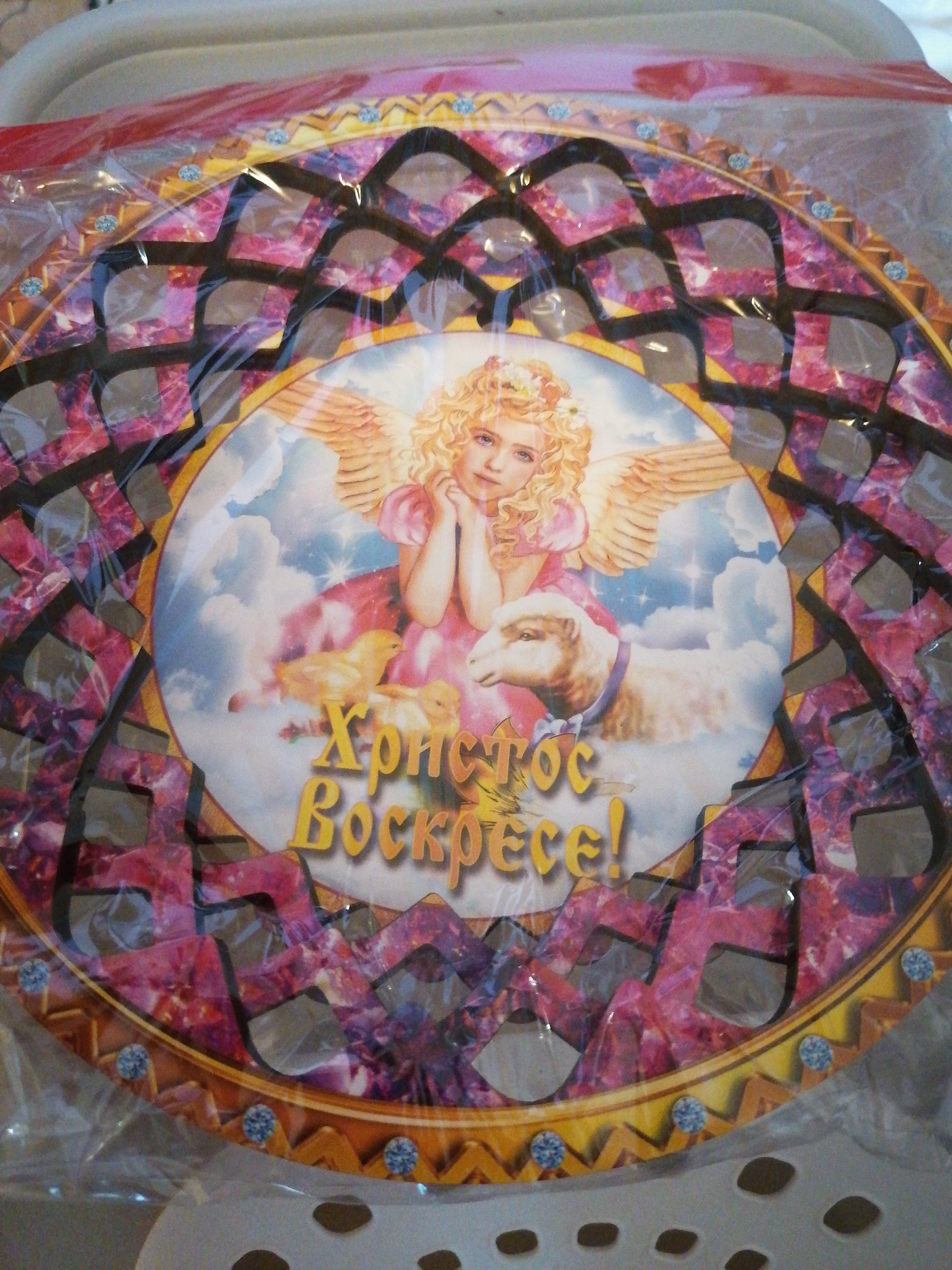 Фотография покупателя товара Тарелка конфетница "Ангел", 19,5×19,5см - Фото 1