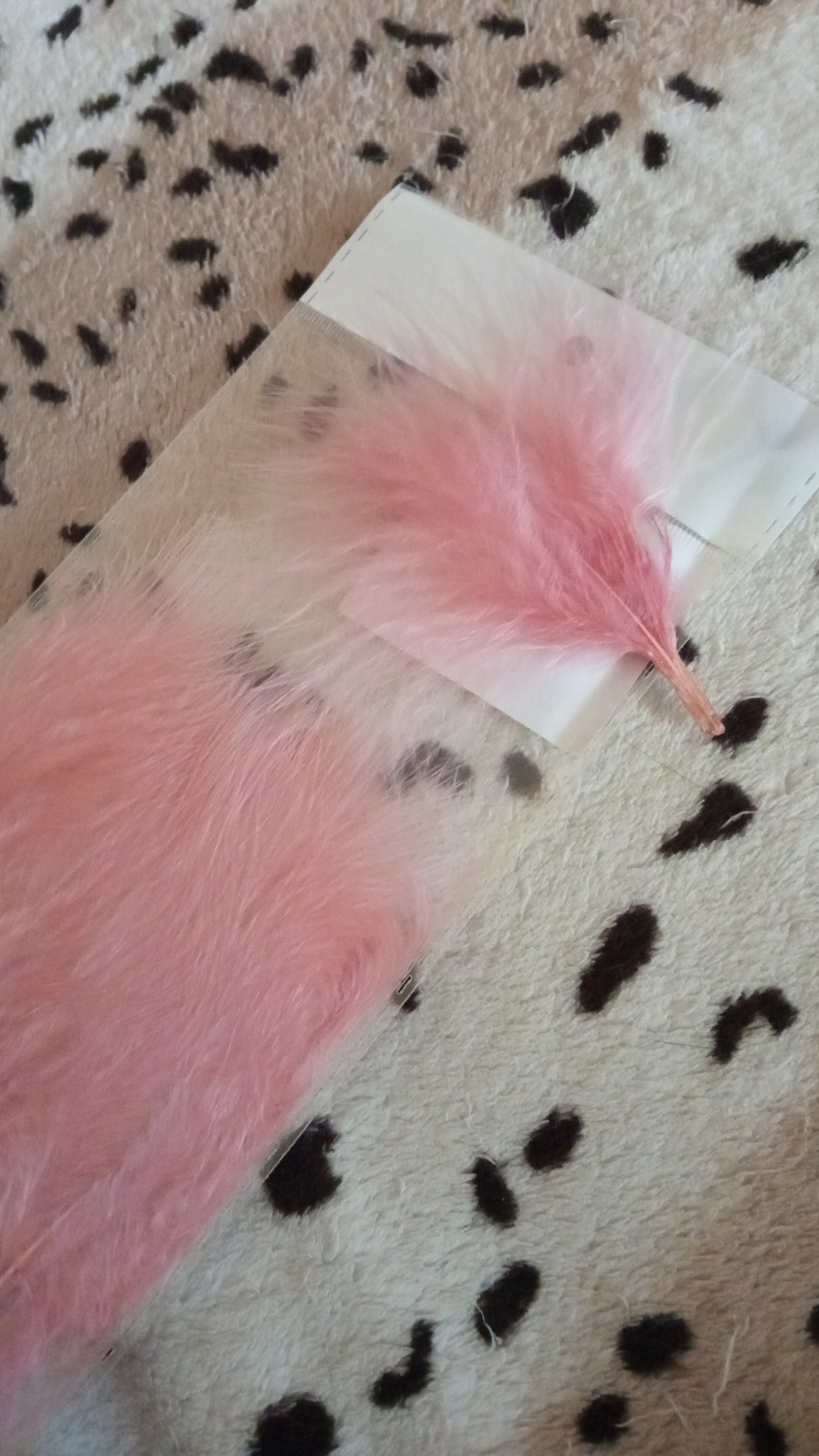 Фотография покупателя товара Набор перьев для декора 10 шт., размер 1 шт: 7×7 см, цвета пудровые МИКС