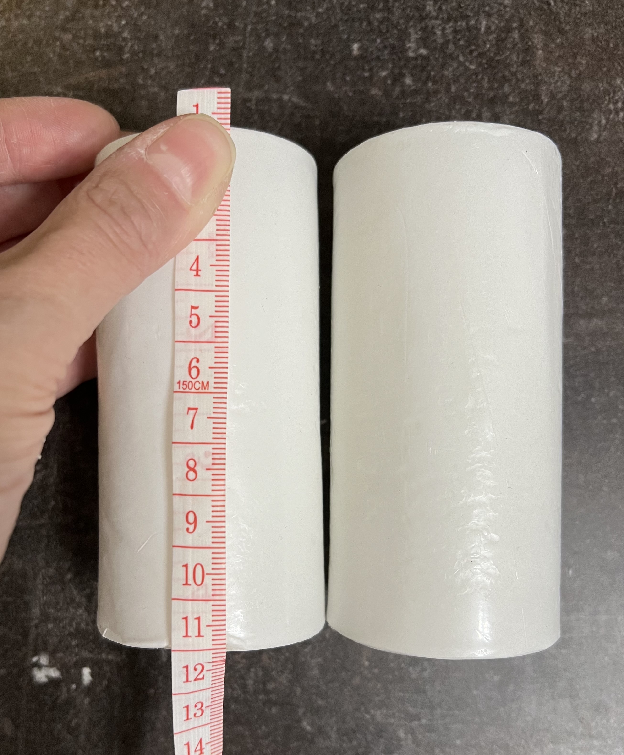 Фотография покупателя товара Свеча - цилиндр, 5х15 см, 14 ч, белая - Фото 4