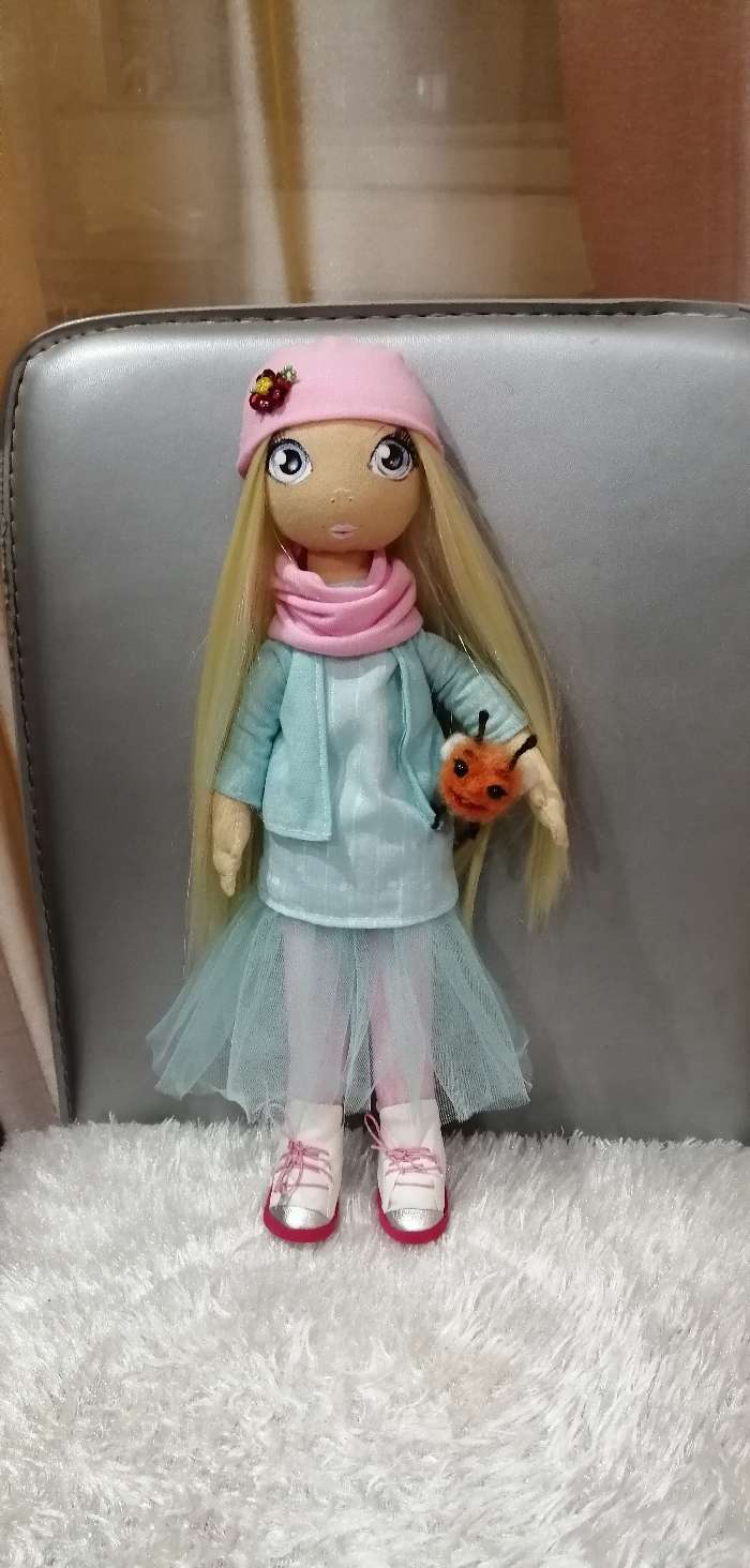 Фотография покупателя товара Набор для шитья. Интерьерная кукла «Клэр», 30 см - Фото 1