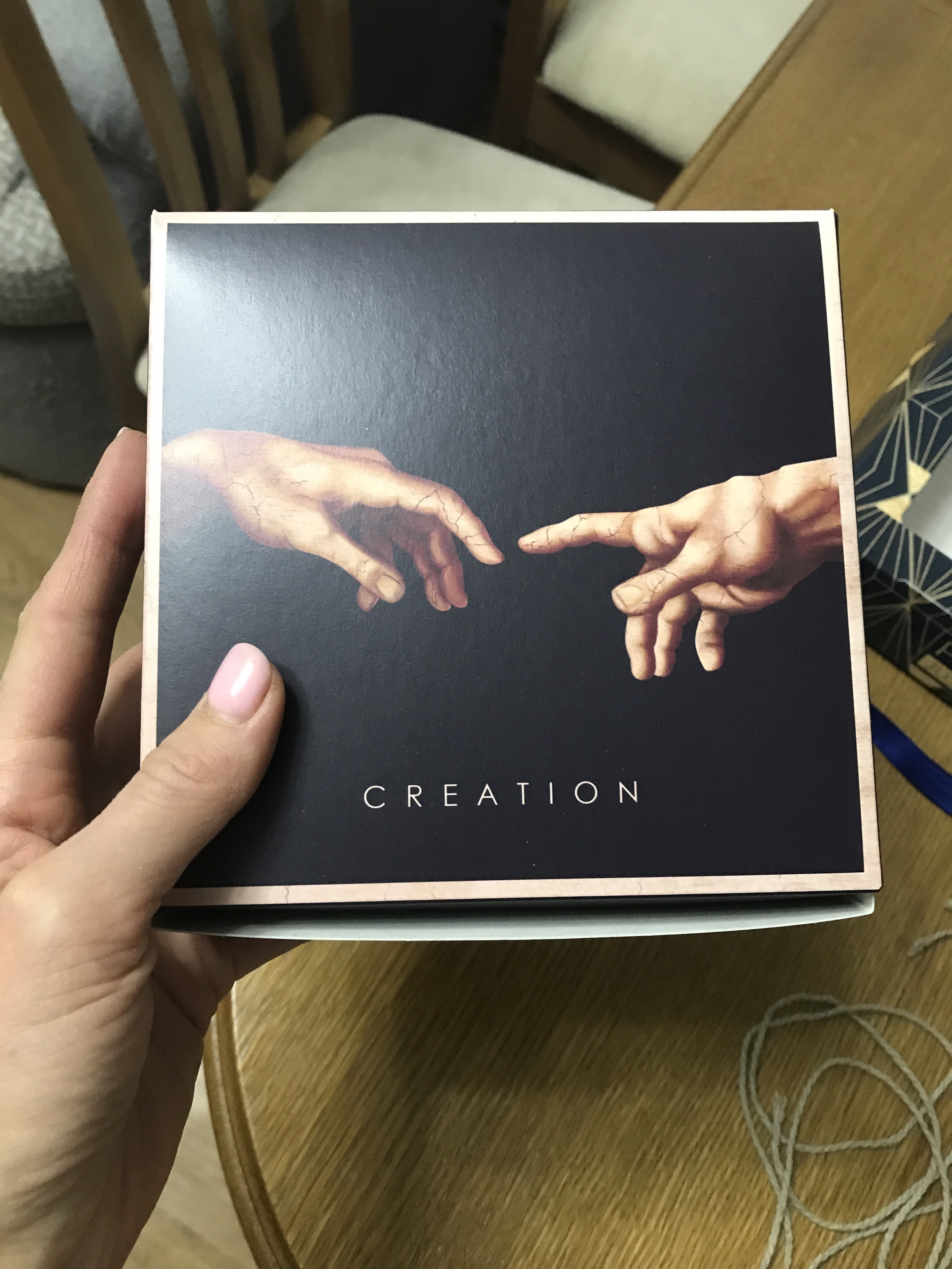 Фотография покупателя товара Коробка складная Creation, 14 × 14 × 3,5 см