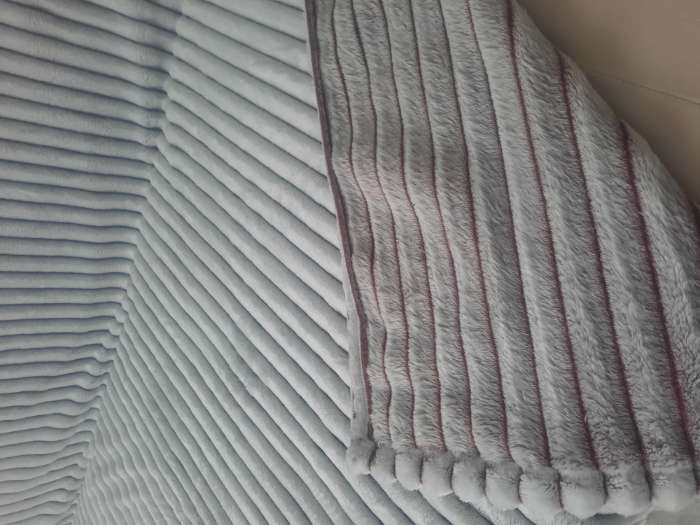 Фотография покупателя товара Плед евро, размер 200х220 см - Фото 1