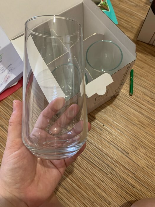 Фотография покупателя товара Набор стеклянных стаканов «Аллегра», 425 мл, 4 шт