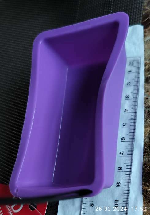 Фотография покупателя товара Форма силиконовая для выпечки Доляна «Хлеб», 11×7 см, цвет МИКС - Фото 5