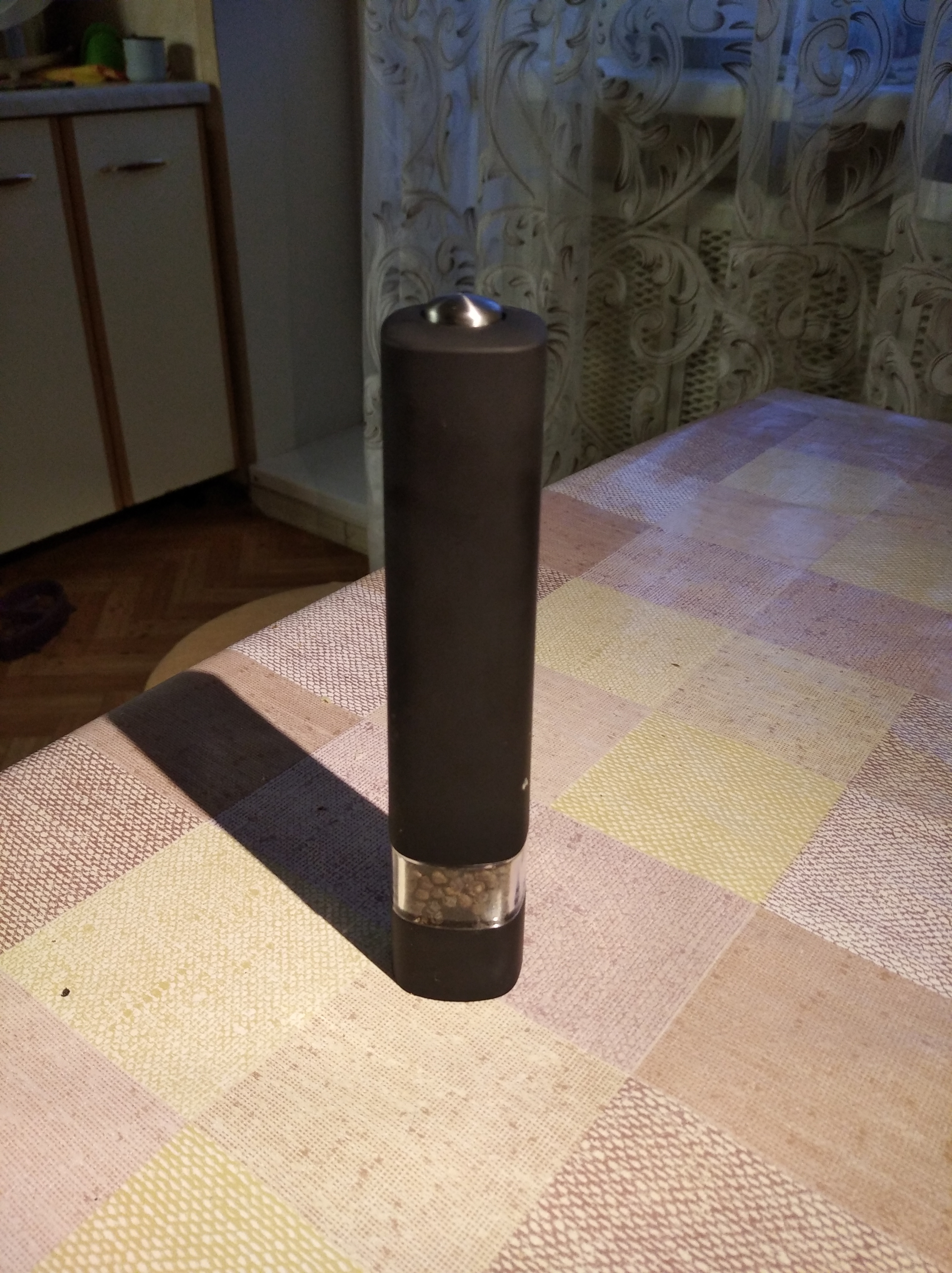 Фотография покупателя товара Мельница электрическая, для специй, h=20,5 см - Фото 1