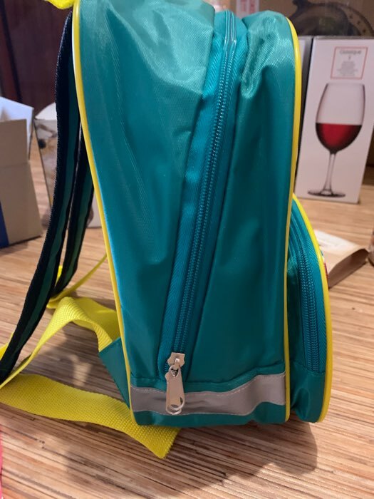 Фотография покупателя товара Рюкзак на молнии, цвет бирюзовый - Фото 4
