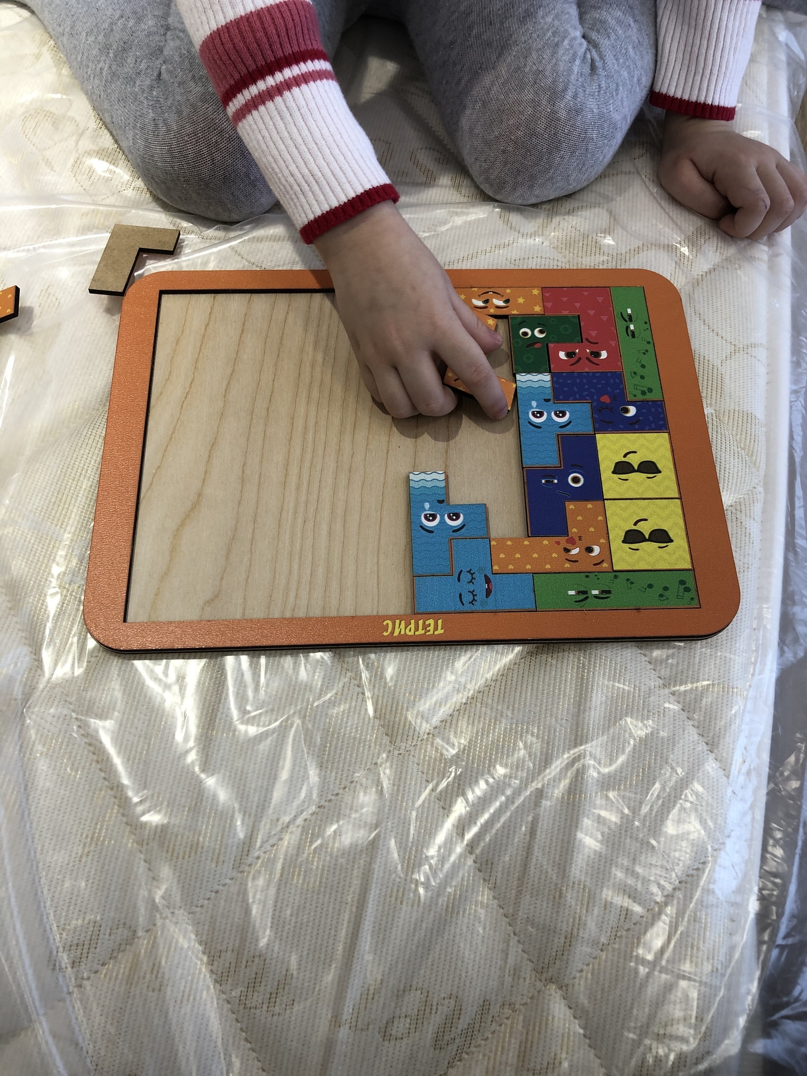 Фотография покупателя товара Головоломка-конструктор «Смайлики», большая - Фото 2