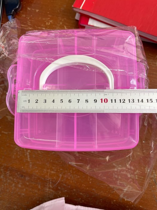 Фотография покупателя товара Бокс пластиковый для хранения, 3 яруса, 30 отделений, 25×17×18 см, цвет МИКС - Фото 13