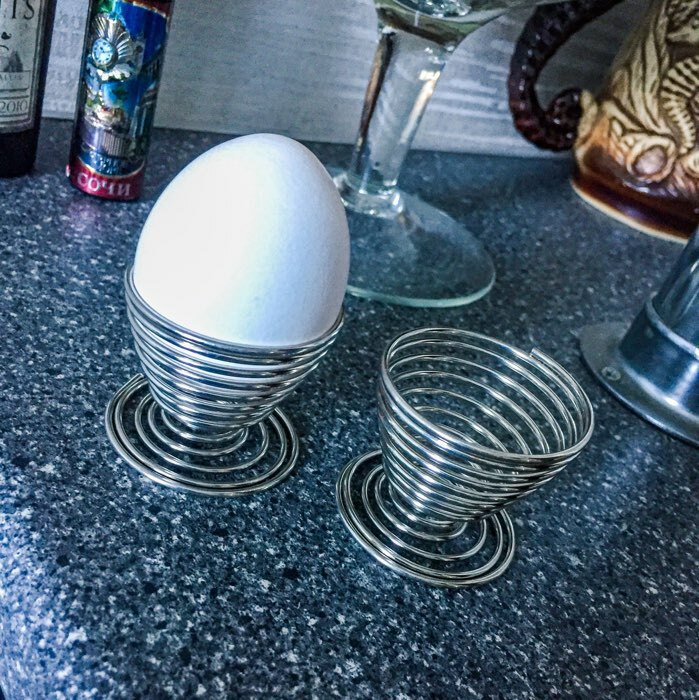 Фотография покупателя товара Подставка для яиц «Пружинка»