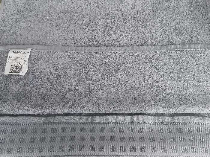 Фотография покупателя товара Полотенце махровое LoveLife Square 30х60 см, цвет пепельно-серый,100% хлопок, 360 гр/м2 - Фото 2