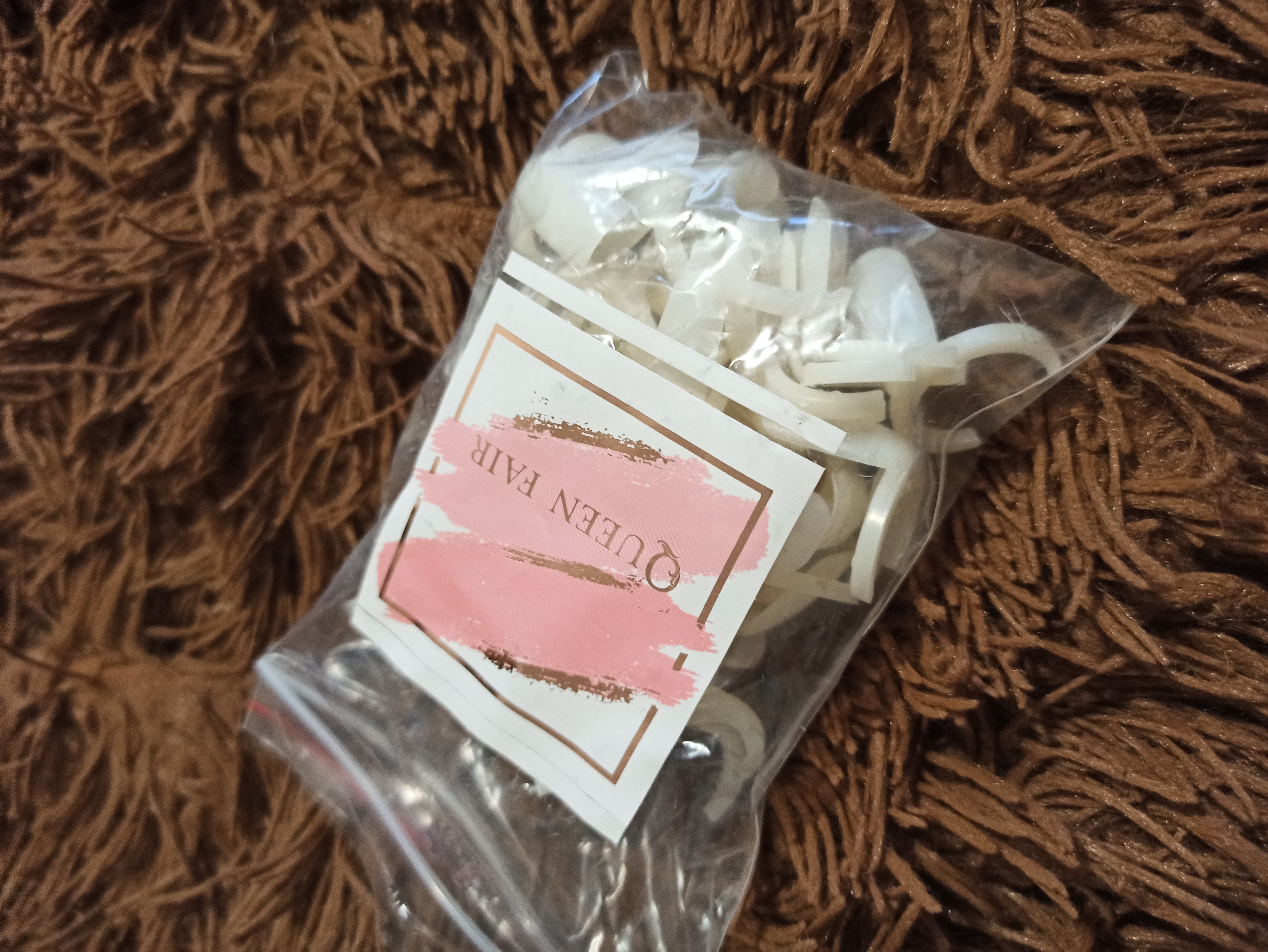 Фотография покупателя товара Палитра для лаков на баночку «Ноготки», d - 2 см, 50 шт, форма мягкий квадрат, цвет слоновая кость