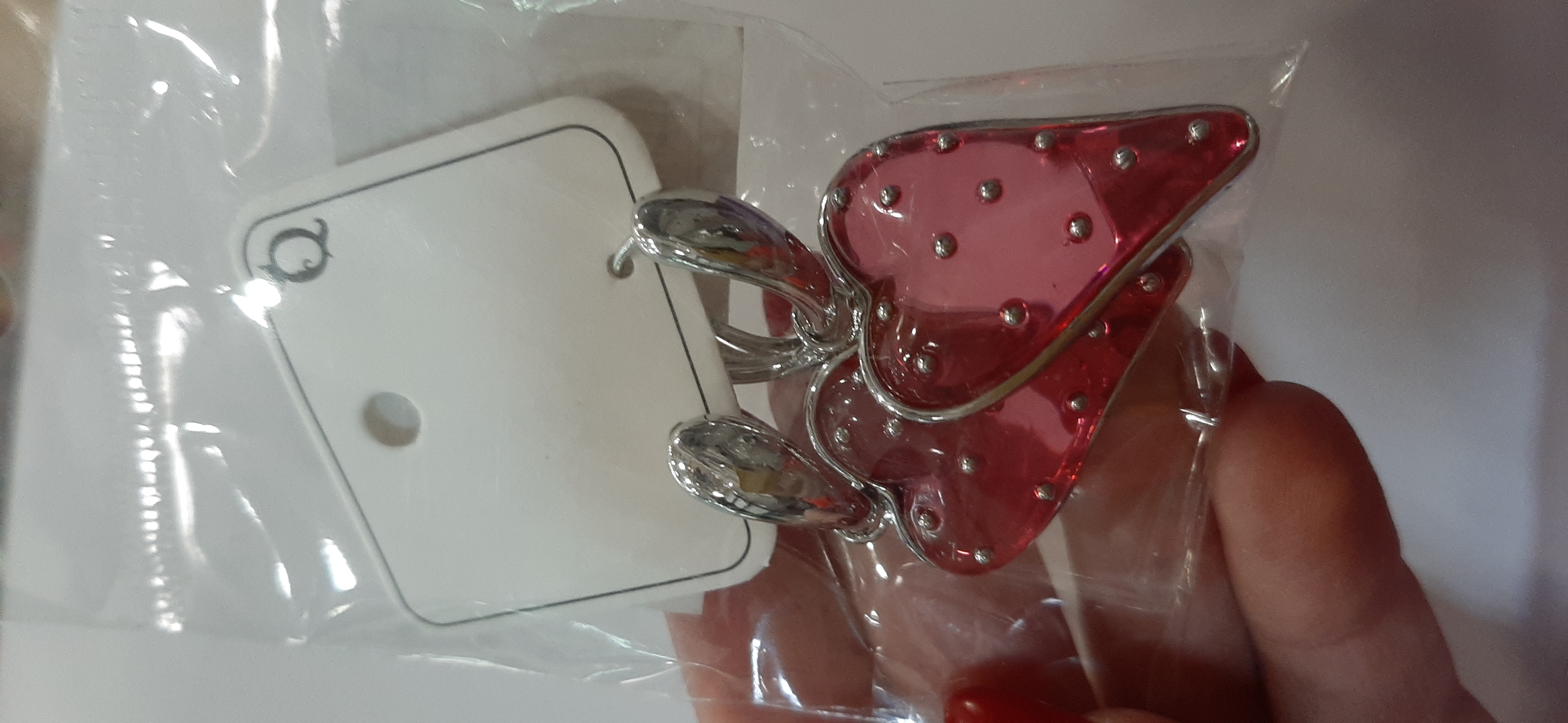 Фотография покупателя товара Серьги ассорти «Сердце» клубника, цвет красный в золоте - Фото 2