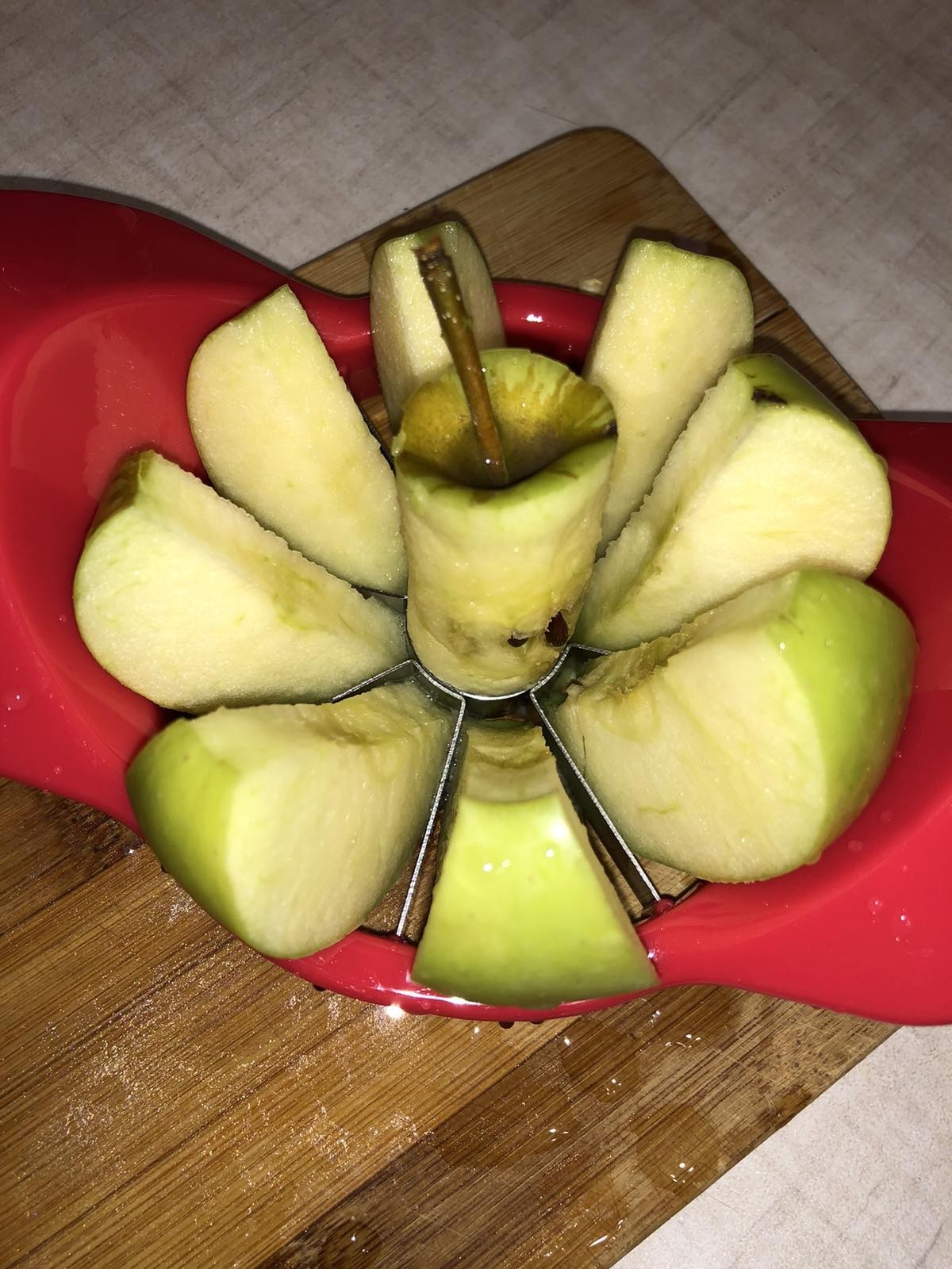 Фотография покупателя товара Приспособление для фруктовой нарезки «Вкус», нержавеющая сталь - Фото 1