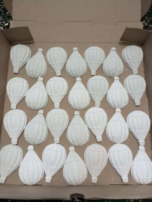 Фотография покупателя товара Силиконовый молд «Воздушный шар», d=7,5 см, цвет МИКС - Фото 3