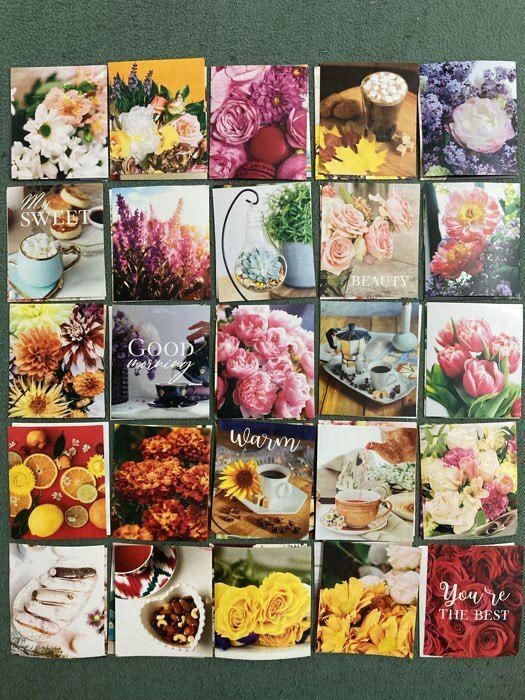 Фотография покупателя товара Набор стикеров «Цветы», 6 х 7 см, 50 шт - Фото 12