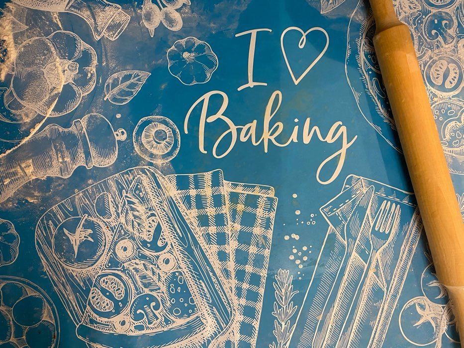 Фотография покупателя товара Силиконовый коврик для выпечки I love Baking, 64 х 45 см