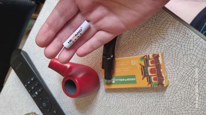Фотография покупателя товара Набор фильтров для курительной трубки, 10 шт, d=9 мм, 3.6 х 0.8 см - Фото 2