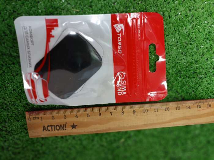 Фотография покупателя товара Пластина для магнитных держателей, 3.8×5 см, самоклеящаяся, черная - Фото 1