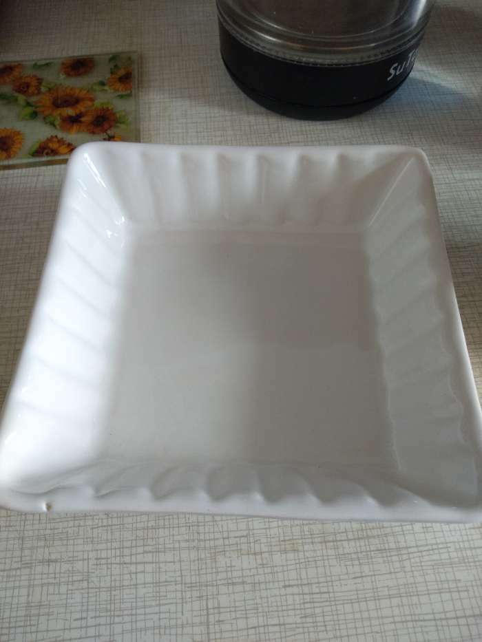 Фотография покупателя товара Блюдо для запекания "Лора" 18,5х18,5х5 см, цвет мятный - Фото 1