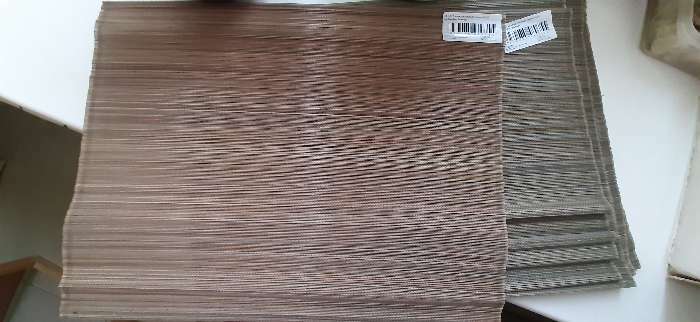 Фотография покупателя товара Салфетка плетёная, бежевая, 30×40 см, бамбук - Фото 1
