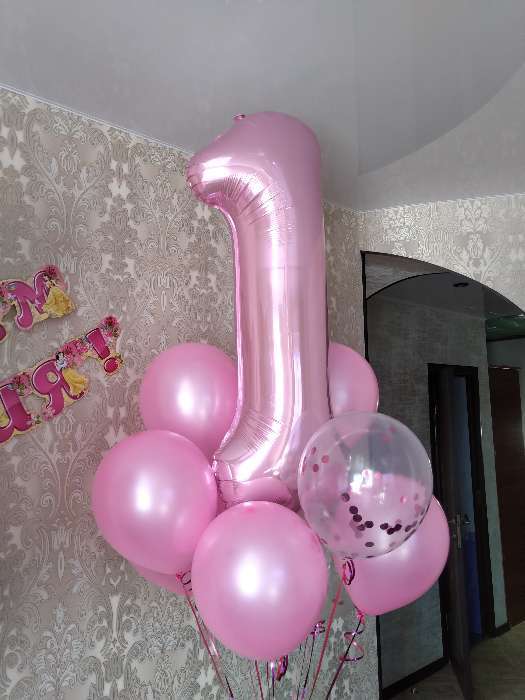 Фотография покупателя товара Букет из шаров «Мечта романтика», розовый, латекс, в наборе 18 шт. - Фото 6