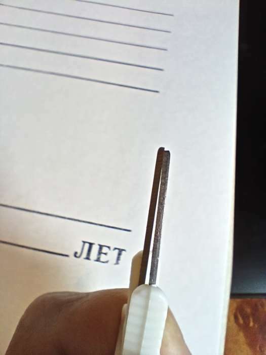 Фотография покупателя товара Ножницы для обрезки ниток, с защитным колпачком, 12 см, цвет МИКС - Фото 15