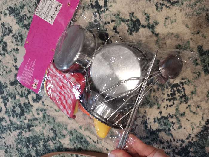 Фотография покупателя товара Набор металлической посуды «Повар», 16 предметов